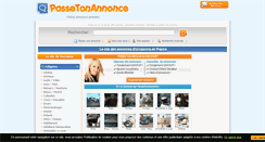Desktop Screenshot of passetonannonce.com